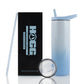 20 oz Sublimatable Duo Skinny Tumbler – Ombre