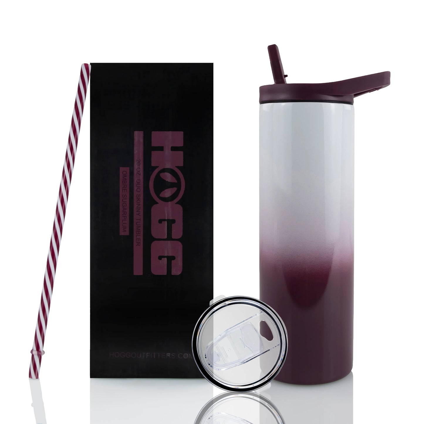 20 oz Sublimatable Duo Skinny Tumbler – Ombre