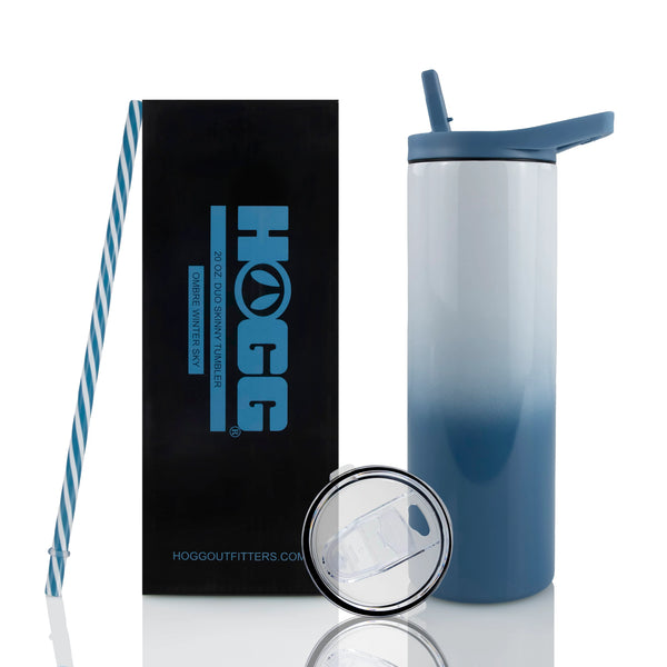 Custom 20 oz Sublimatable Duo Skinny Tumbler – Ombre