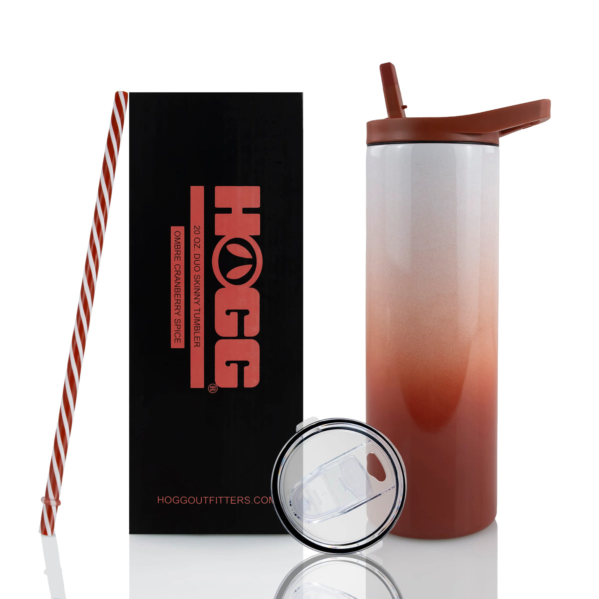 Custom 20 oz Sublimatable Duo Skinny Tumbler – Ombre