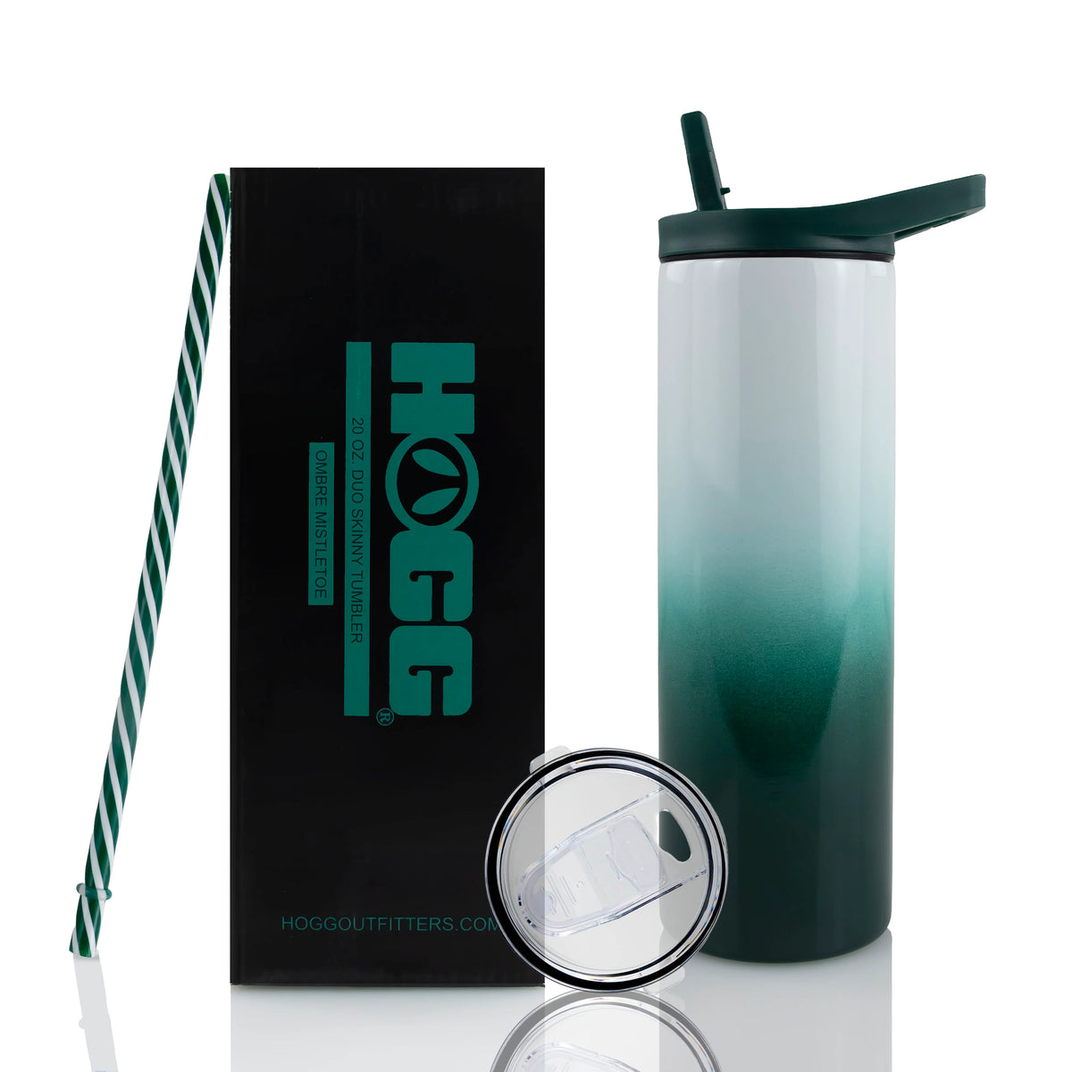 Custom 20 oz Sublimatable Duo Skinny Tumbler – Ombre