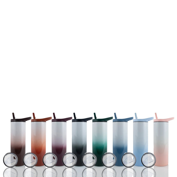 Custom 20 oz Sublimatable Duo Skinny Tumbler – Ombre