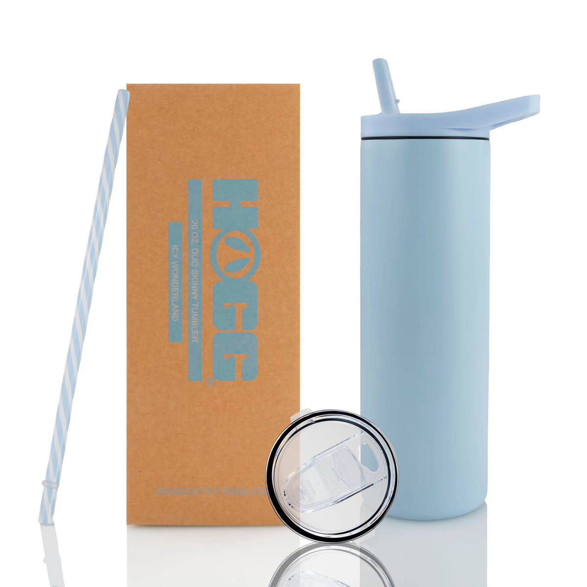 Custom 20 oz Powder Coated Duo Skinny Tumbler