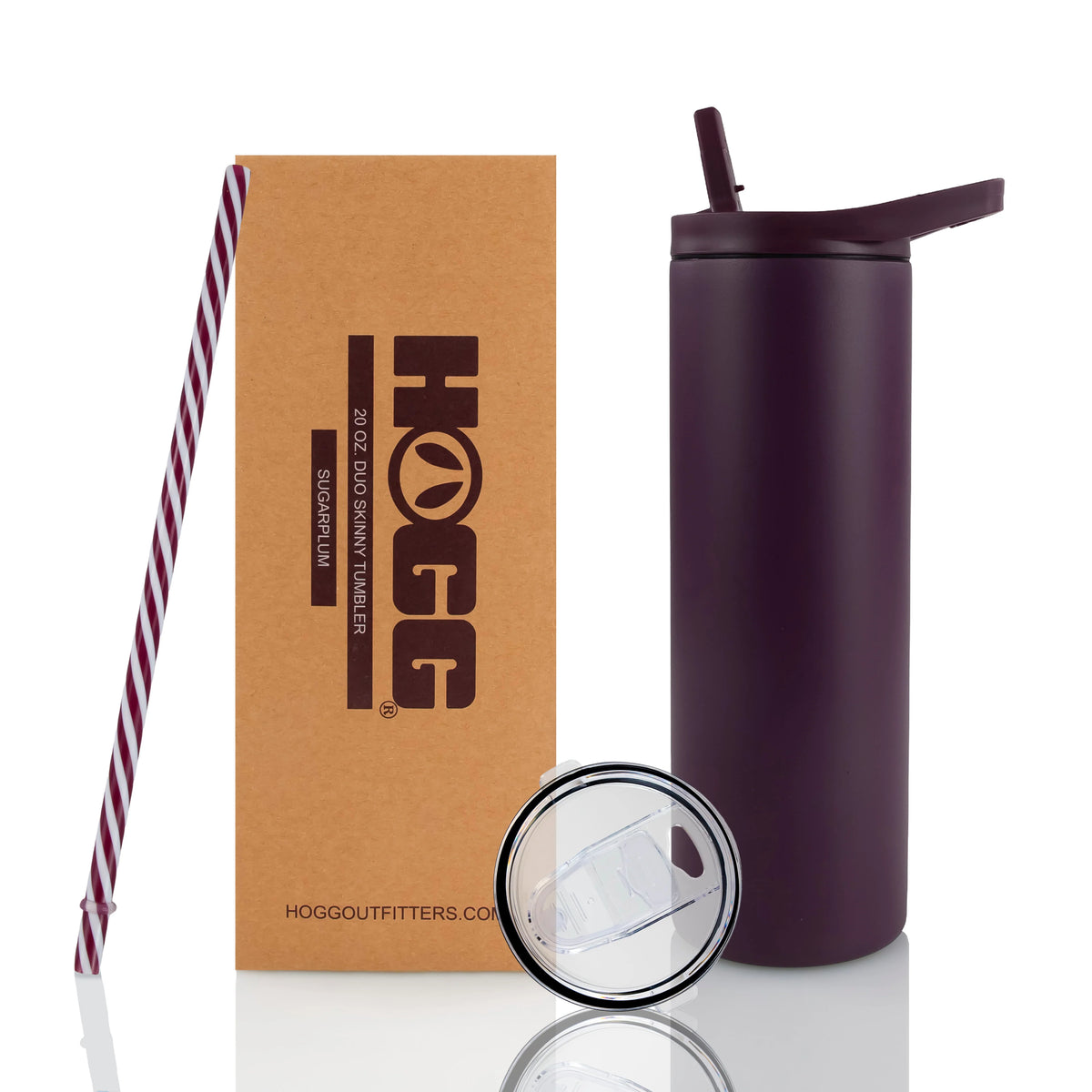Custom 20 oz Powder Coated Duo Skinny Tumbler