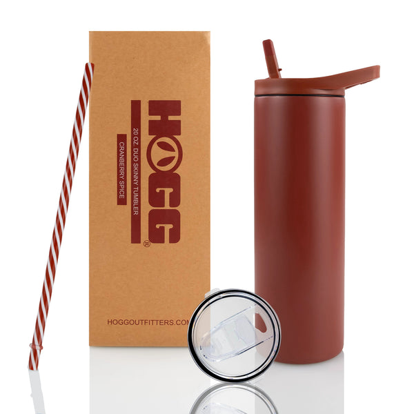 Custom 20 oz Powder Coated Duo Skinny Tumbler