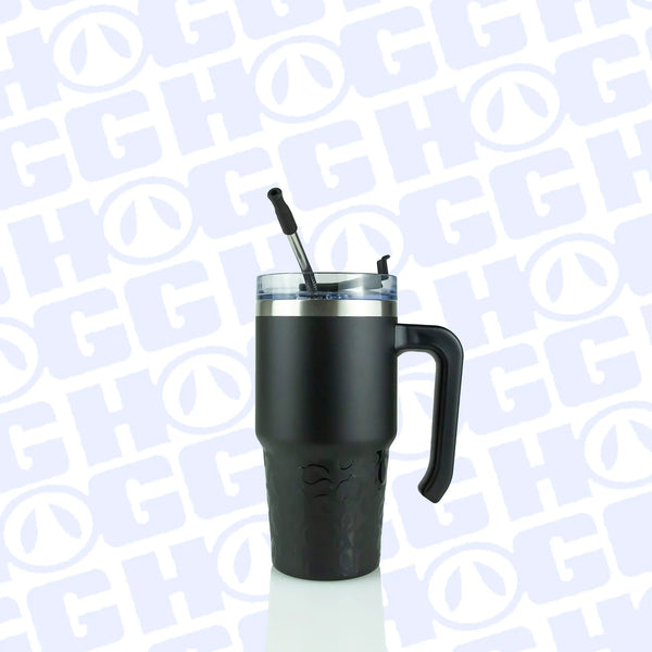 Custom 20 oz Powder Coated Grippy Tumbler