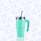 20 oz Powder Coated Grippy Tumbler