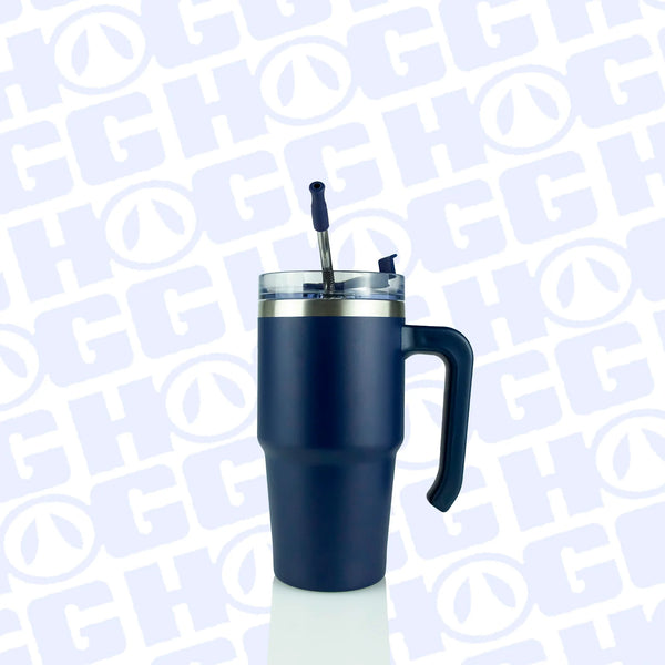 Custom 20 oz Powder Coated Grippy Tumbler