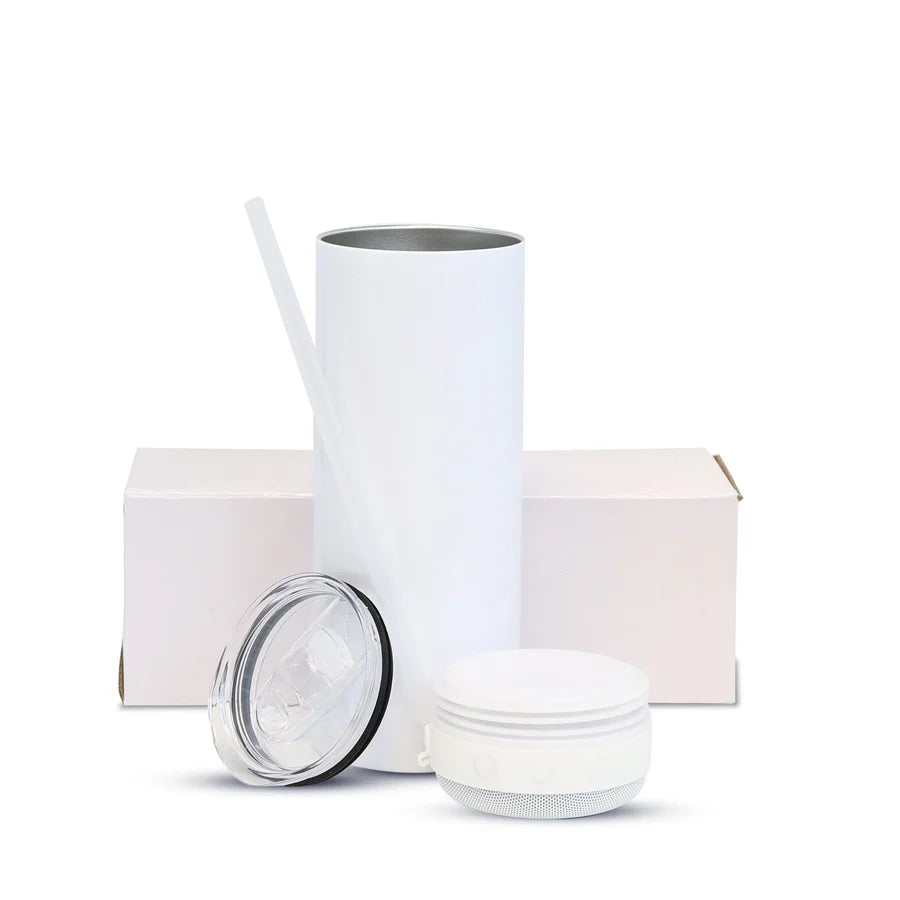 Custom 20oz Sublimatable Wireless Speaker Tumbler