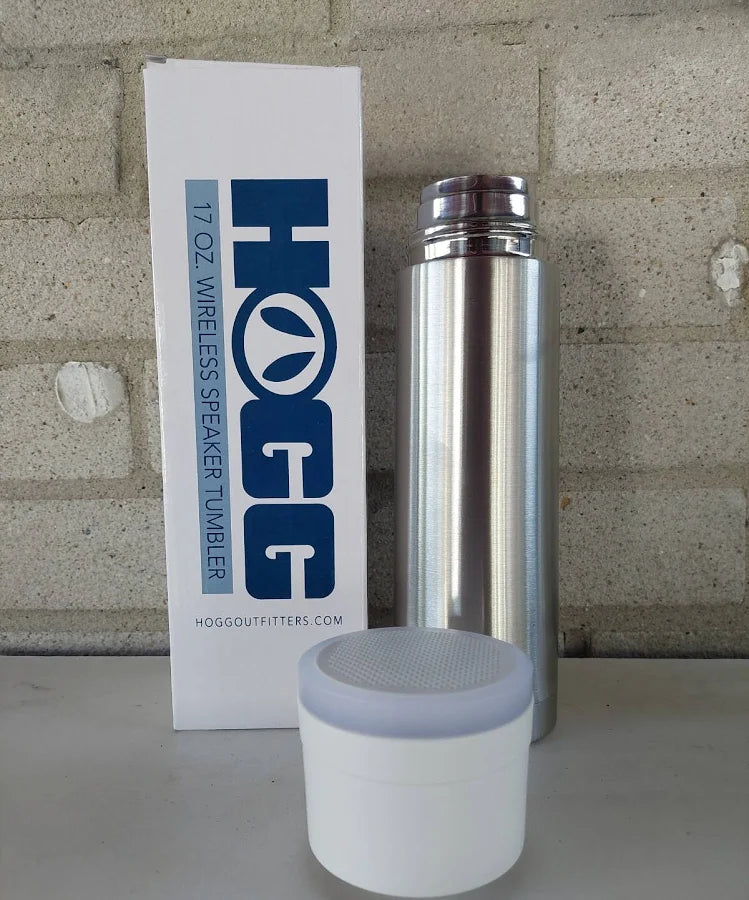 Custom 22 oz Epoxy Wireless Speaker Thermos