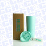 Custom 24oz Dual Flip Slim Tumbler with Strap