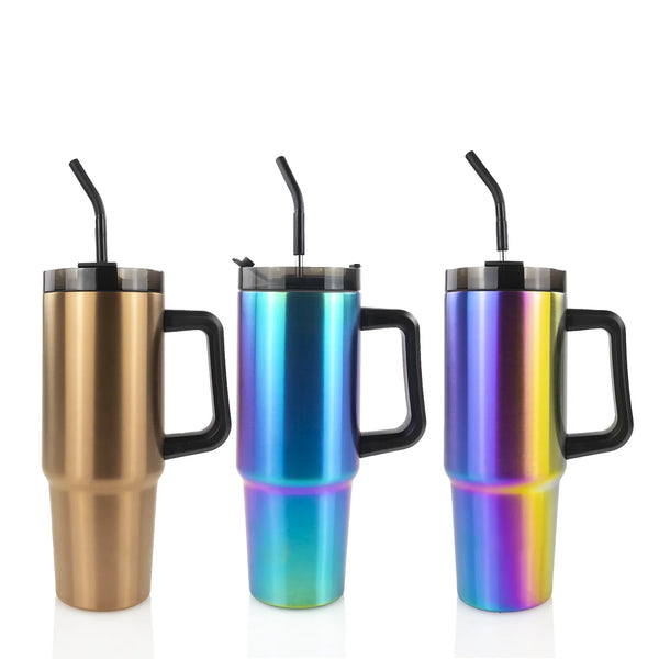 Custom 30oz Electroplated Traveler Tumbler