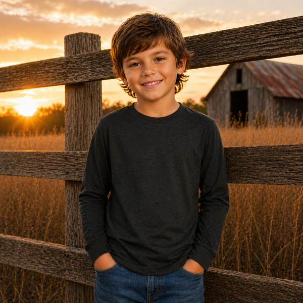 Custom Youth Long Sleeve