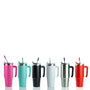 Custom 30oz Powder Coated Grippy Tumbler