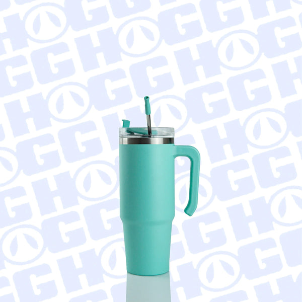 Custom 30oz Powder Coated Grippy Tumbler