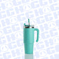 30oz Powder Coated Grippy Tumbler