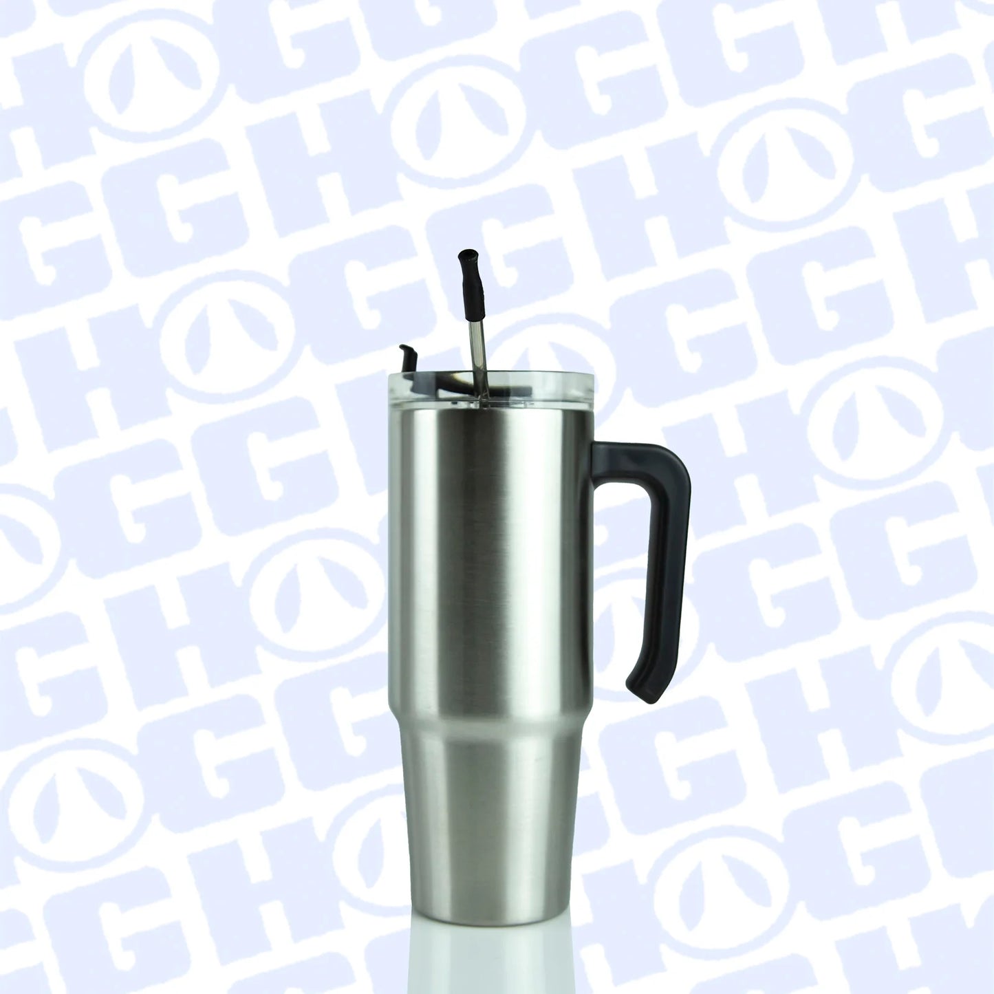 30oz Powder Coated Grippy Tumbler