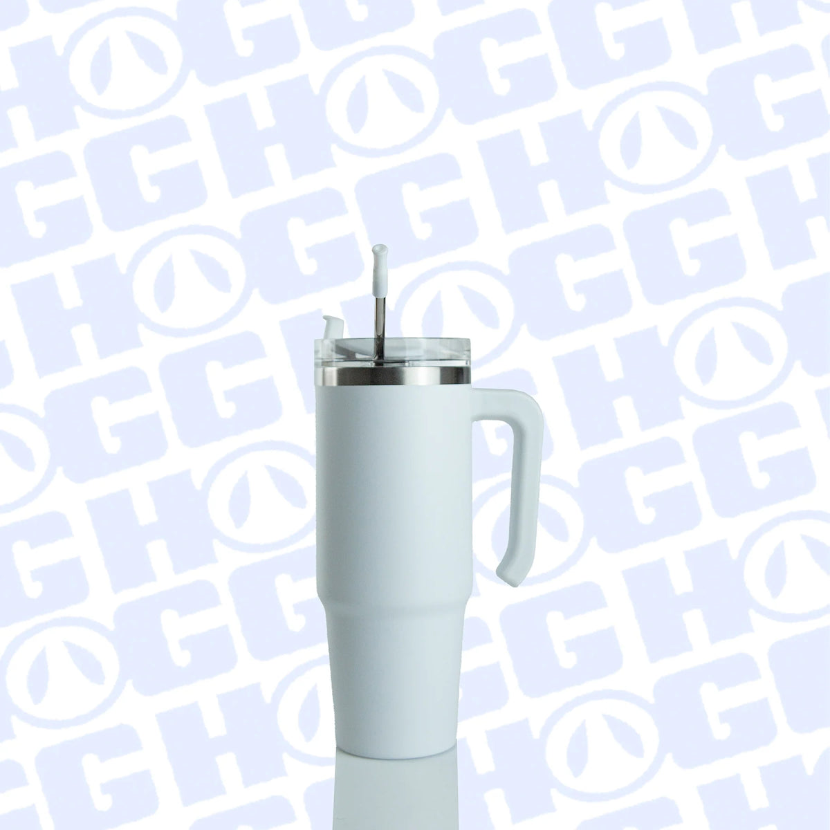 Custom 30oz Powder Coated Grippy Tumbler