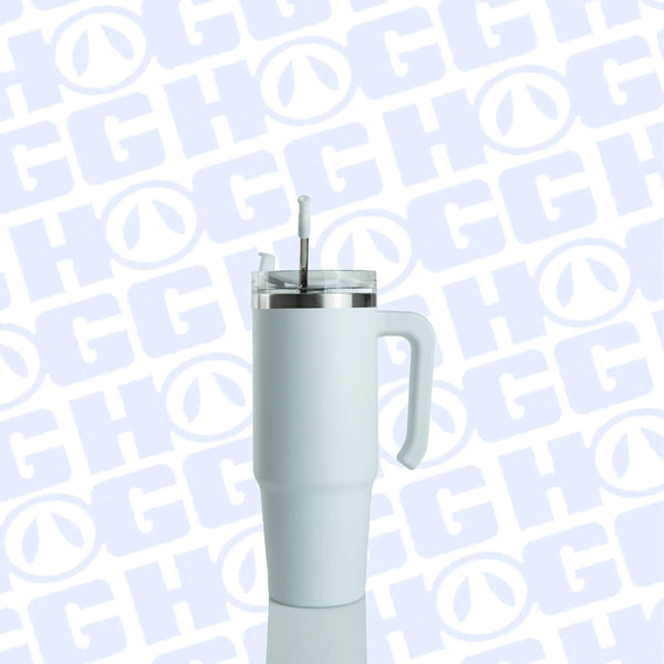 Custom 30oz Powder Coated Grippy Tumbler