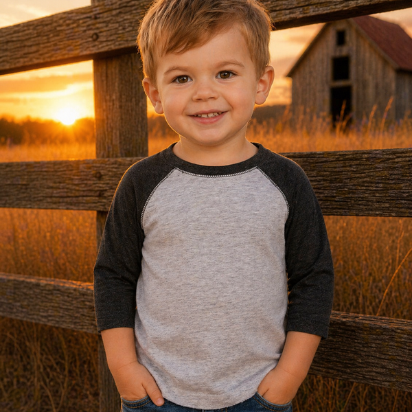 Custom Toddler Raglan