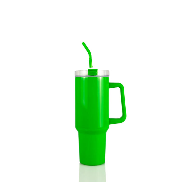 Custom 40oz Sublimatable Traveler Tumbler