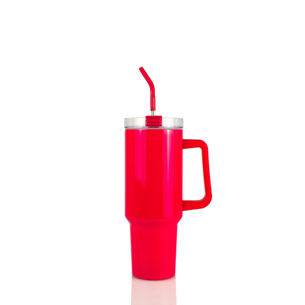 Custom 40oz Sublimatable Traveler Tumbler