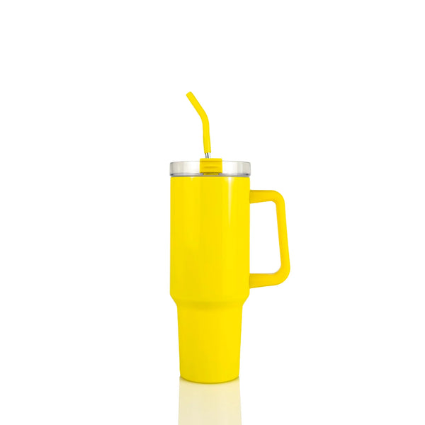 Custom 40oz Sublimatable Traveler Tumbler