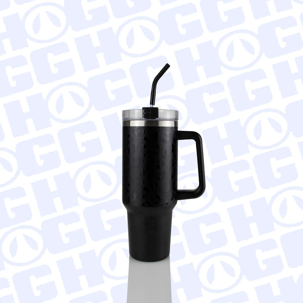 Custom 40oz Powder Coated Traveler Tumbler