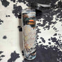 Boho 35 oz duo tumbler with colorful tribal pattern