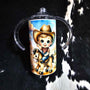 Little Cowboy stainless sippy tumbler with western print