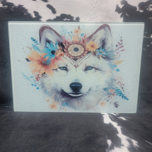 Sm. Rectangle - Pretty Wolf Home Decor/Accessories Farmhouse Hobbies   