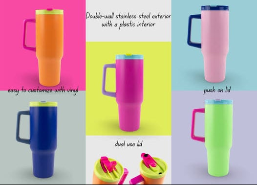 Custom 40 oz Mighty Mix Tumbler
