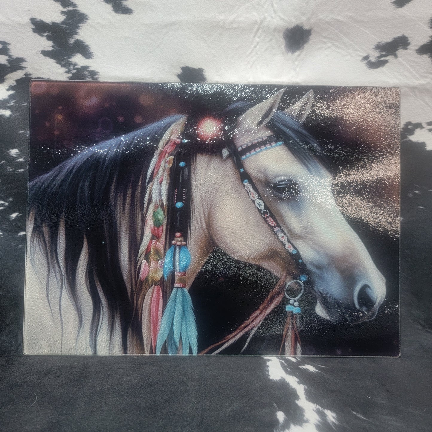 Lg. Rectangle-Navajo Horse Home Decor/Accessories Farmhouse Hobbies   