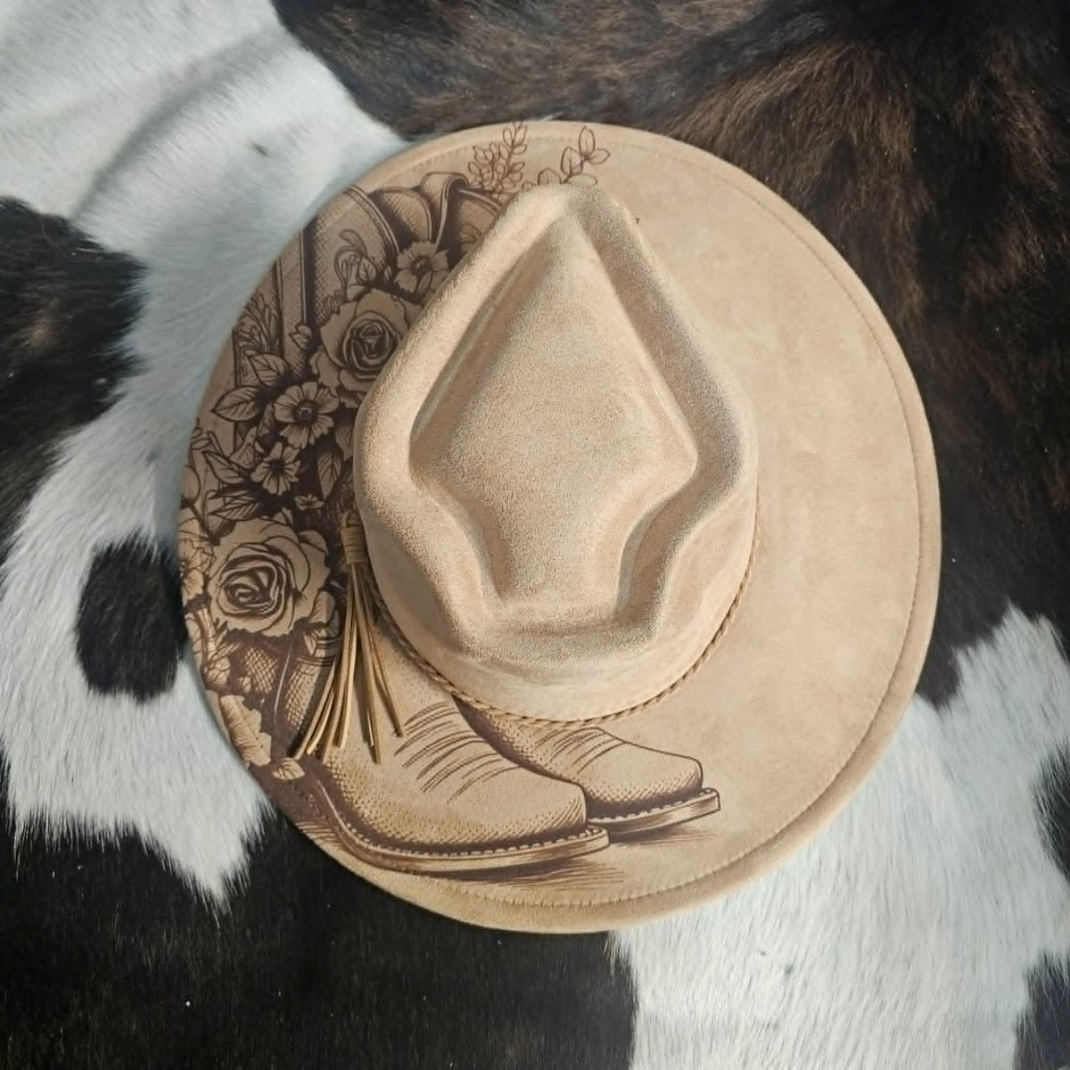 Boots & Roses Hat