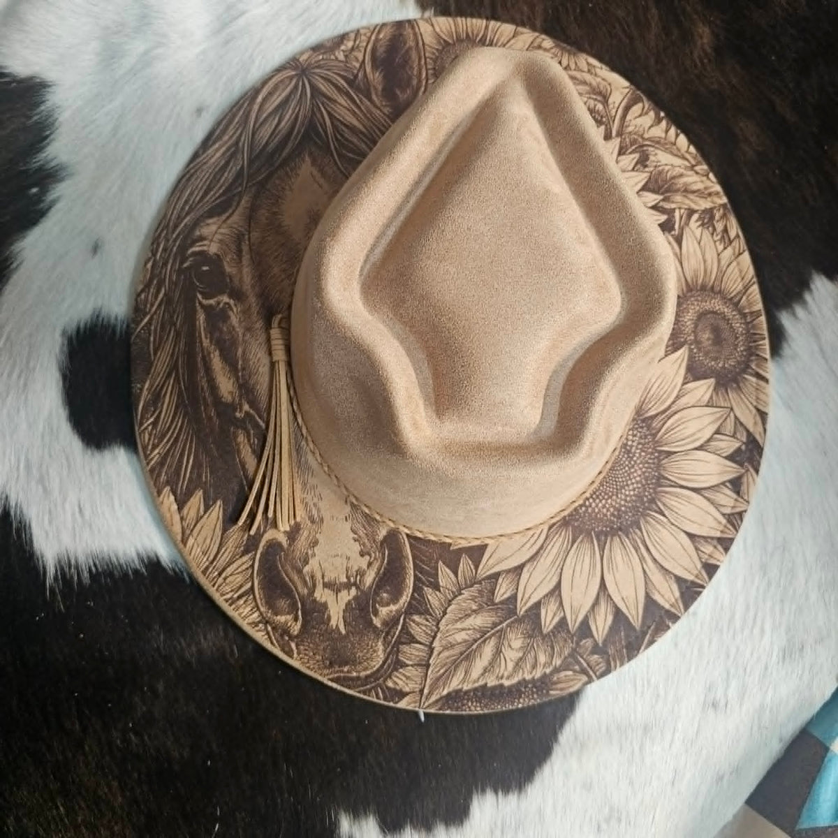 Horse & Sunflower Hat
