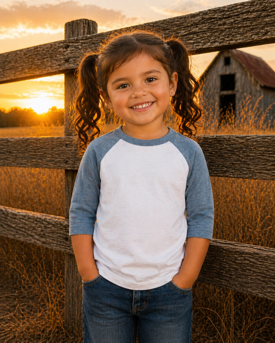 Custom Toddler Raglan