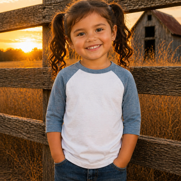 Custom Toddler Raglan