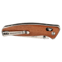 Custom Bison River Engraved Folding Knife