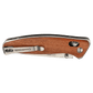 Bison River Engraved Folding Knife