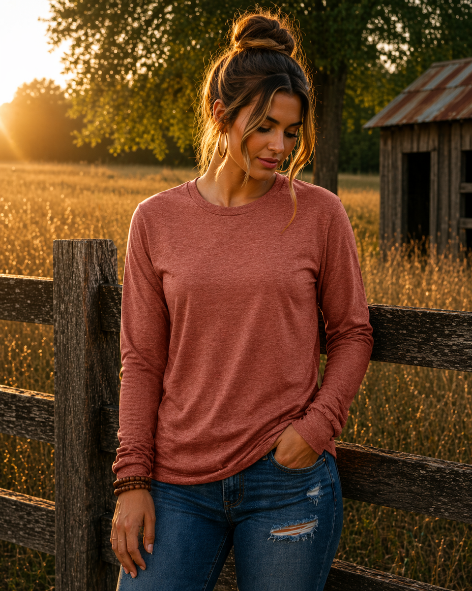 Custom Adult Long Sleeve