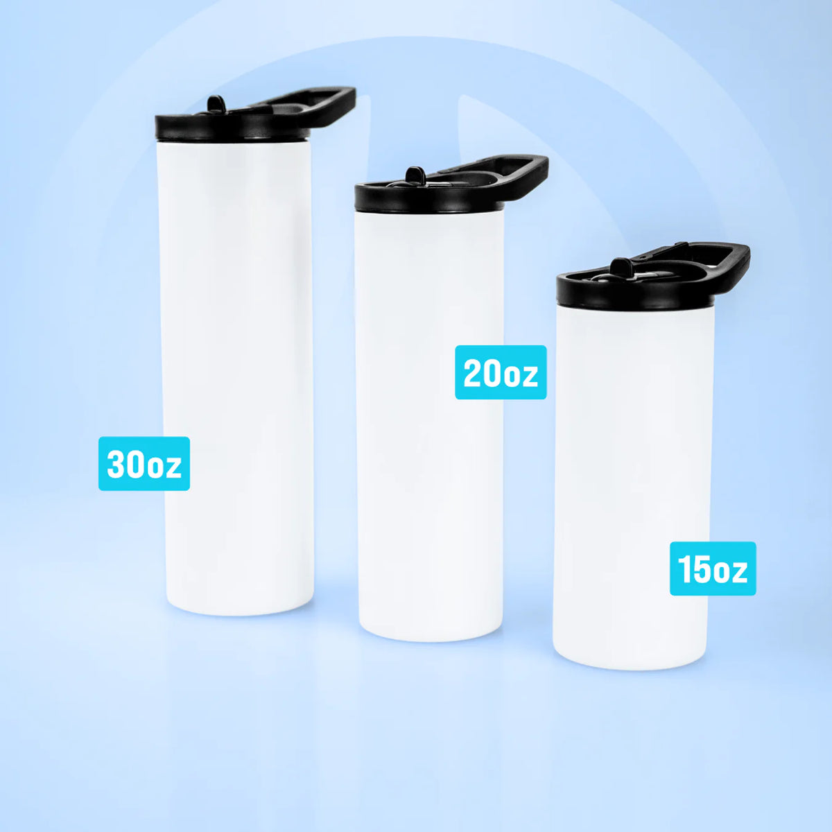 Custom Sublimation Duo Tumbler – 15, 20, 30 & 35 oz