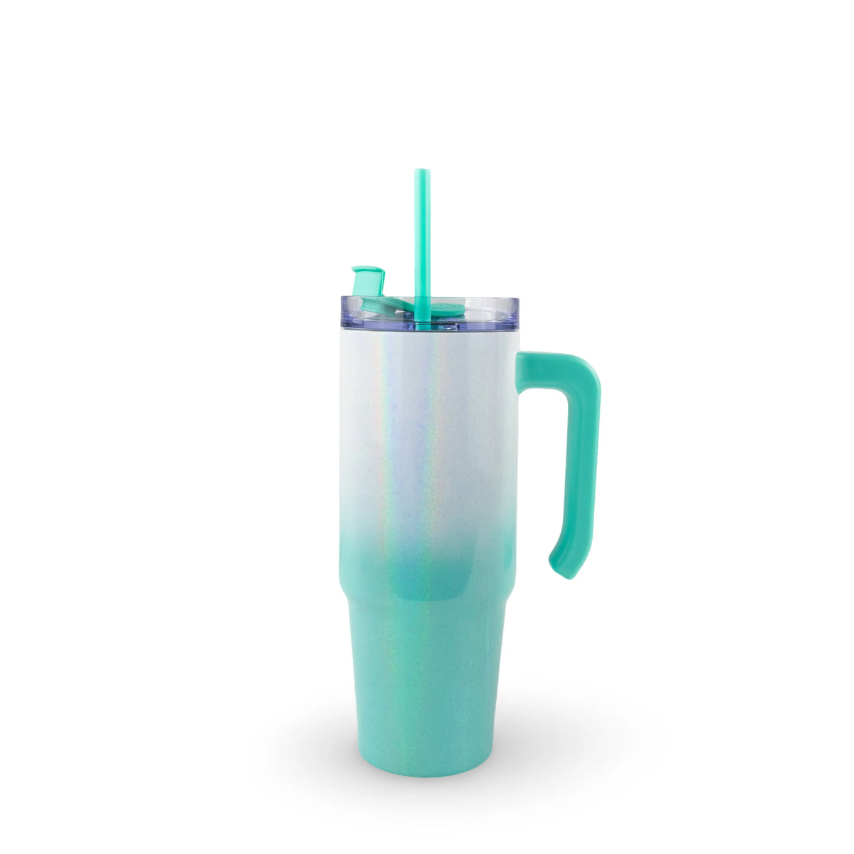 Custom 30 oz Sublimation Grippy Tumbler – Holographic Ombre