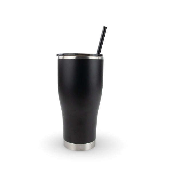 Custom 30oz Powder Coated Modern Curve Tumbler