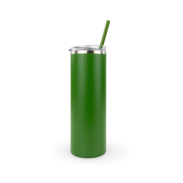Custom 20oz Powder Coated Skinny Tumbler