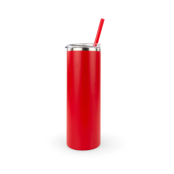 Custom 20oz Powder Coated Skinny Tumbler