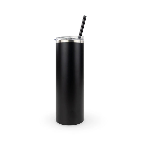 Custom 20oz Powder Coated Skinny Tumbler