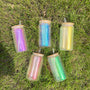 Custom 16 oz Iridescent Glass Can Tumbler