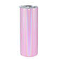 20 oz Skinny Sublimation Glitter Tumbler