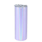 20 oz Skinny Sublimation Glitter Tumbler
