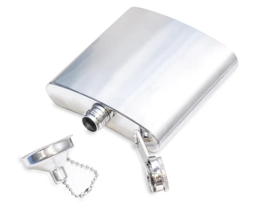 6 oz Epoxy Flask Stainless Steel Epoxy Farmhouse Hobbies   